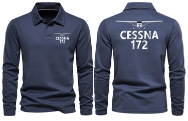 CESSNA 172 LONG SLEEVE POLO